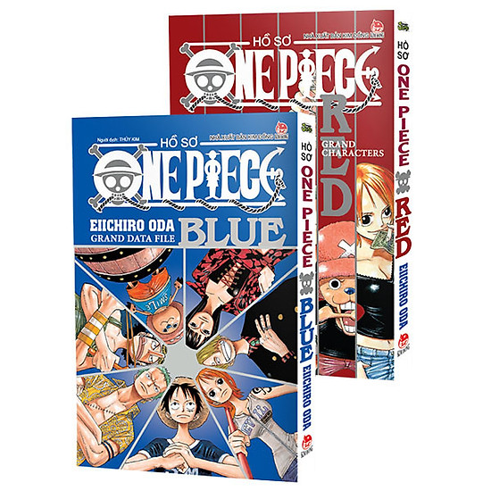 Combo Hồ Sơ One Piece (Red Và Blue) (Tái Bản)
